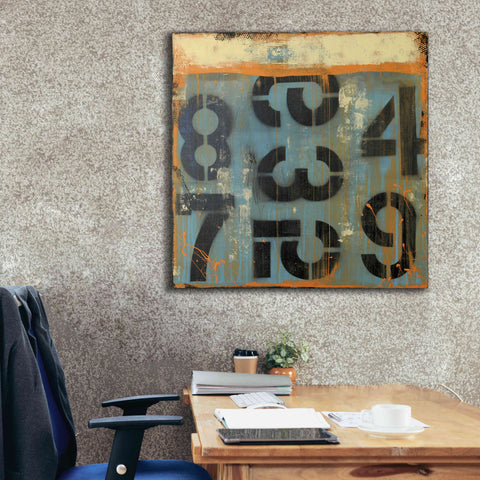 Image of 'Score Card' by Erin Ashley, Giclee Canvas Wall Art,37 x 37