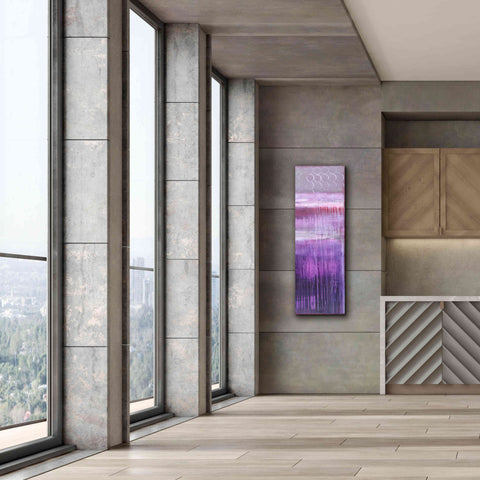 Image of 'Purple Rain II' by Erin Ashley, Giclee Canvas Wall Art,20 x 60