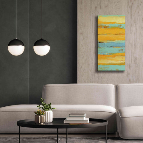 Image of 'Caribbean Sunrise I' by Erin Ashley, Giclee Canvas Wall Art,20 x 40