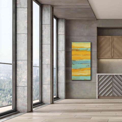 Image of 'Caribbean Sunrise I' by Erin Ashley, Giclee Canvas Wall Art,30 x 60