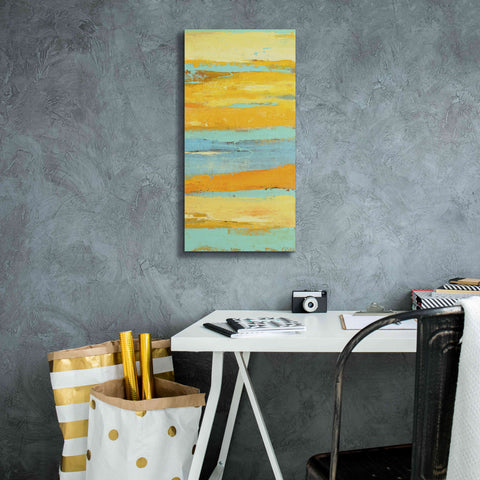 Image of 'Caribbean Sunrise II' by Erin Ashley, Giclee Canvas Wall Art,12 x 24