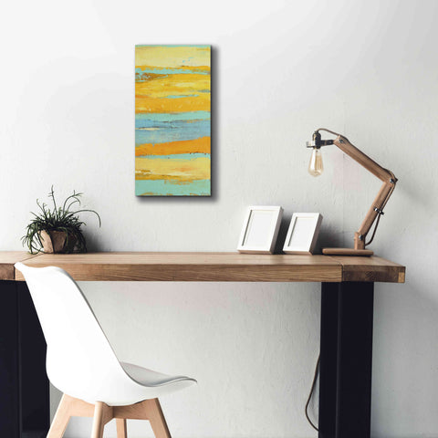 Image of 'Caribbean Sunrise II' by Erin Ashley, Giclee Canvas Wall Art,12 x 24