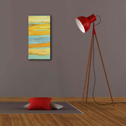 Image of 'Caribbean Sunrise II' by Erin Ashley, Giclee Canvas Wall Art,12 x 24