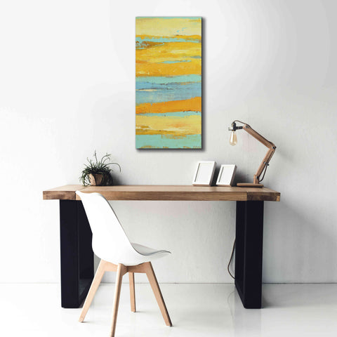 Image of 'Caribbean Sunrise II' by Erin Ashley, Giclee Canvas Wall Art,20 x 40