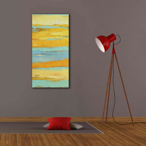 Image of 'Caribbean Sunrise II' by Erin Ashley, Giclee Canvas Wall Art,20 x 40