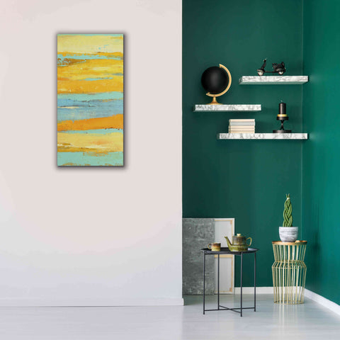 Image of 'Caribbean Sunrise II' by Erin Ashley, Giclee Canvas Wall Art,20 x 40