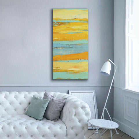 Image of 'Caribbean Sunrise II' by Erin Ashley, Giclee Canvas Wall Art,30 x 60