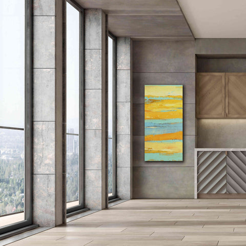 Image of 'Caribbean Sunrise II' by Erin Ashley, Giclee Canvas Wall Art,30 x 60