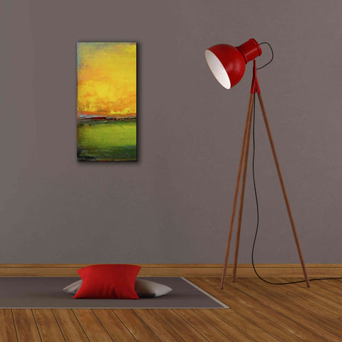 Image of 'Lime Wire I' by Erin Ashley, Giclee Canvas Wall Art,12x24