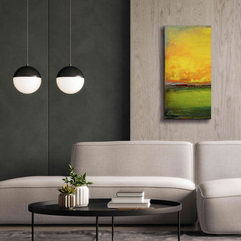Image of 'Lime Wire I' by Erin Ashley, Giclee Canvas Wall Art,20x40