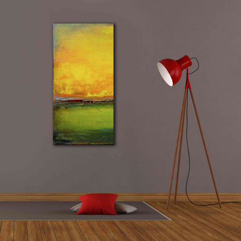 Image of 'Lime Wire I' by Erin Ashley, Giclee Canvas Wall Art,20x40