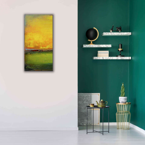 Image of 'Lime Wire I' by Erin Ashley, Giclee Canvas Wall Art,20x40