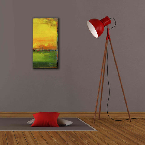 Image of 'Lime Wire II' by Erin Ashley, Giclee Canvas Wall Art,12x24