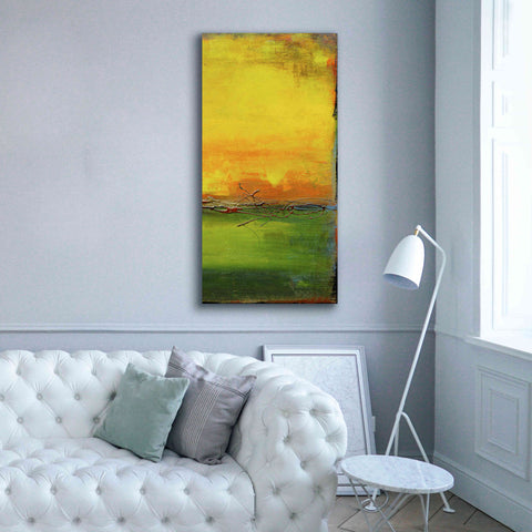 Image of 'Lime Wire II' by Erin Ashley, Giclee Canvas Wall Art,30x60