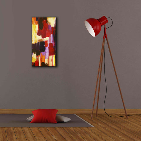 Image of 'Raspberry Beret I' by Erin Ashley, Giclee Canvas Wall Art,12x24