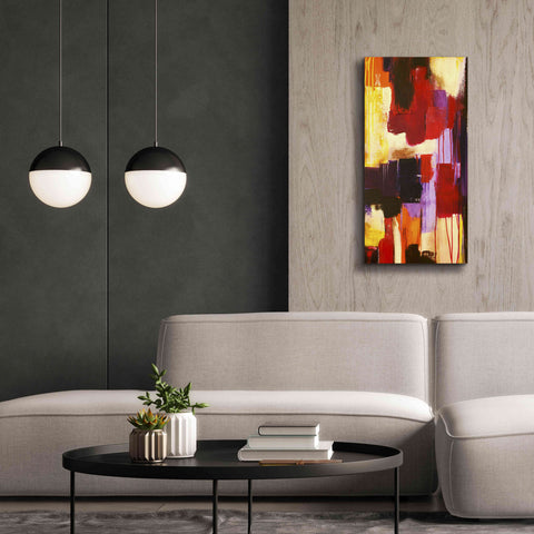 Image of 'Raspberry Beret I' by Erin Ashley, Giclee Canvas Wall Art,20x40