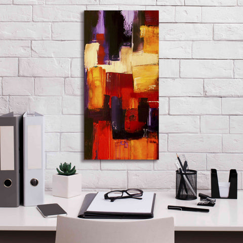 Image of 'Raspberry Beret II' by Erin Ashley, Giclee Canvas Wall Art,12x24