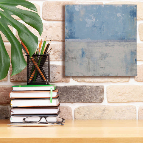 Image of 'Silver Aura' by Erin Ashley, Giclee Canvas Wall Art,12x12