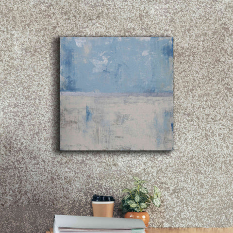 Image of 'Silver Aura' by Erin Ashley, Giclee Canvas Wall Art,18x18