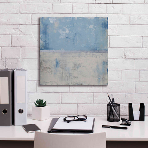 Image of 'Silver Aura' by Erin Ashley, Giclee Canvas Wall Art,18x18