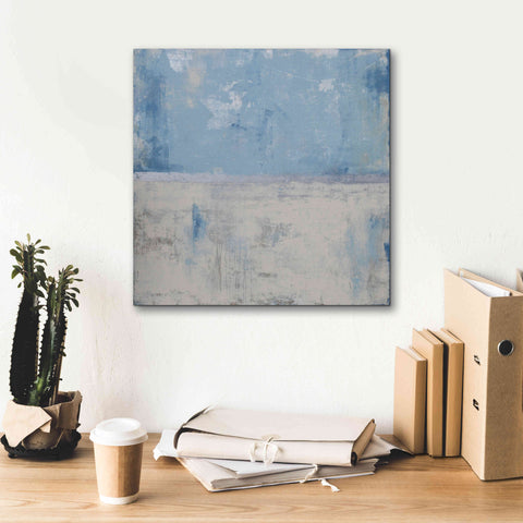 Image of 'Silver Aura' by Erin Ashley, Giclee Canvas Wall Art,18x18