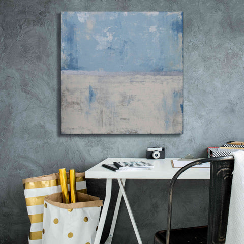 Image of 'Silver Aura' by Erin Ashley, Giclee Canvas Wall Art,26x26