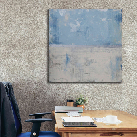 Image of 'Silver Aura' by Erin Ashley, Giclee Canvas Wall Art,37x37