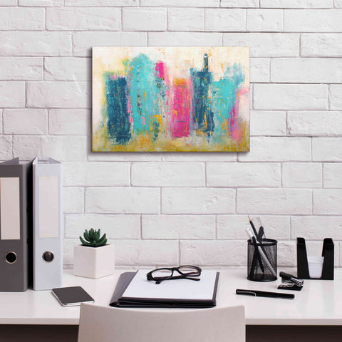 Image of 'City Dreams' by Erin Ashley, Giclee Canvas Wall Art,18x12