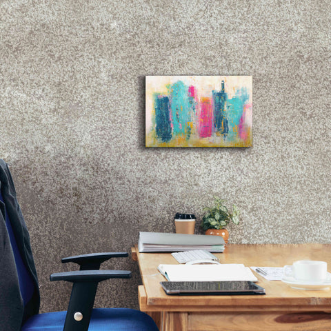 Image of 'City Dreams' by Erin Ashley, Giclee Canvas Wall Art,18x12