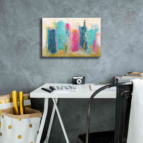 Image of 'City Dreams' by Erin Ashley, Giclee Canvas Wall Art,18x12