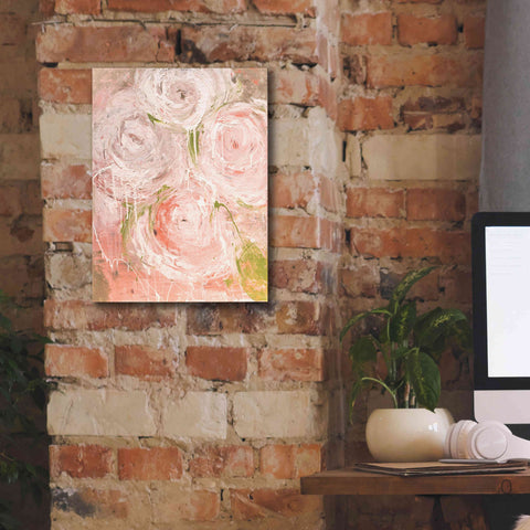 Image of 'Vintage Rose' by Erin Ashley, Giclee Canvas Wall Art,12 x 16