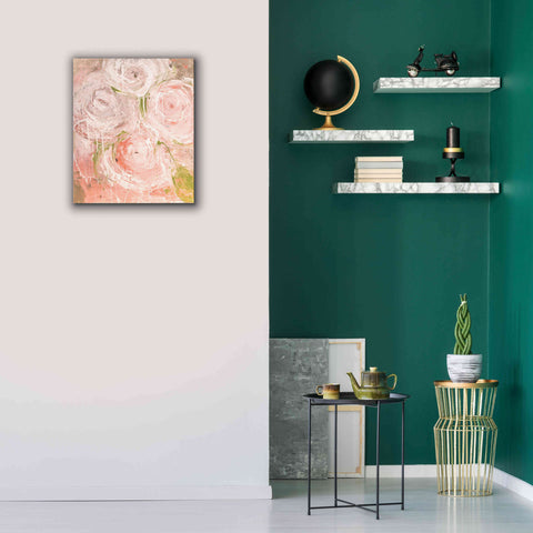 Image of 'Vintage Rose' by Erin Ashley, Giclee Canvas Wall Art,20 x 24