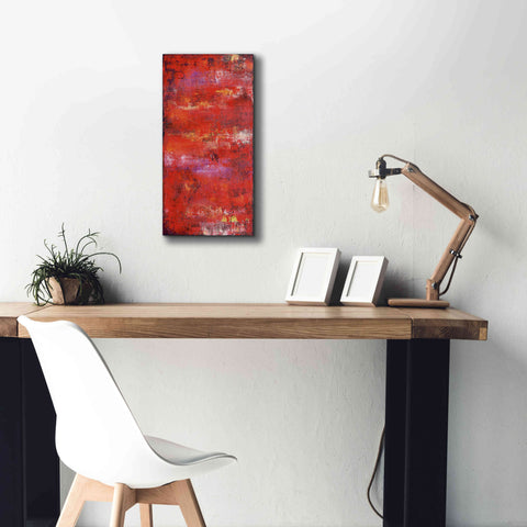 Image of 'Red Door II' by Erin Ashley, Giclee Canvas Wall Art,12 x 24