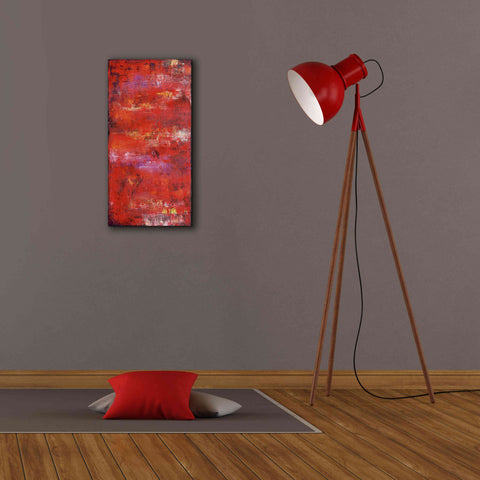 Image of 'Red Door II' by Erin Ashley, Giclee Canvas Wall Art,12 x 24