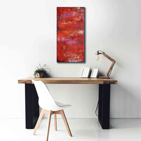 Image of 'Red Door II' by Erin Ashley, Giclee Canvas Wall Art,20 x 40