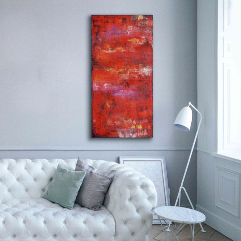 Image of 'Red Door II' by Erin Ashley, Giclee Canvas Wall Art,30 x 60