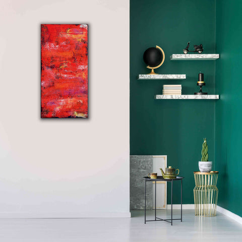 Image of 'Red Door I' by Erin Ashley, Giclee Canvas Wall Art,20 x 40