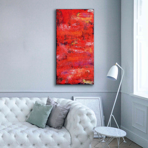 Image of 'Red Door I' by Erin Ashley, Giclee Canvas Wall Art,30 x 60