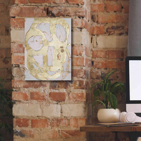 Image of 'Ace of Spades in Gold III' by Erin Ashley, Giclee Canvas Wall Art,12 x 16