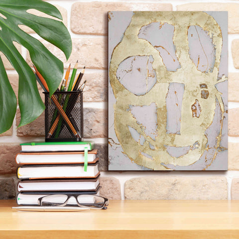 Image of 'Ace of Spades in Gold III' by Erin Ashley, Giclee Canvas Wall Art,12 x 16