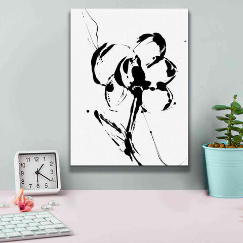Image of 'Flower Squiggle I' by Erin Ashley, Giclee Canvas Wall Art,12 x 16
