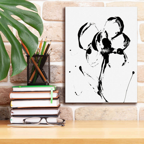 Image of 'Flower Squiggle II' by Erin Ashley, Giclee Canvas Wall Art,12 x 16