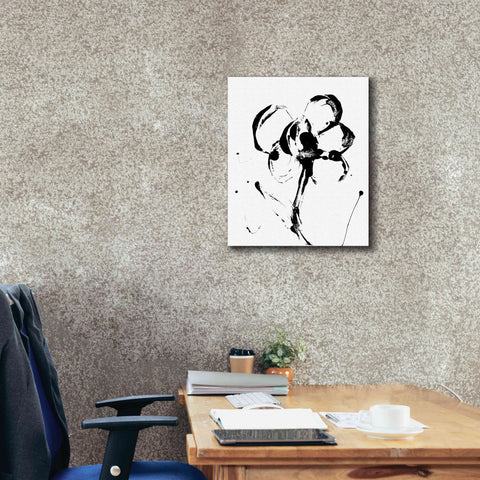 Image of 'Flower Squiggle II' by Erin Ashley, Giclee Canvas Wall Art,20 x 24