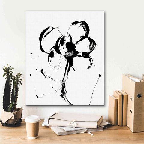 Image of 'Flower Squiggle II' by Erin Ashley, Giclee Canvas Wall Art,20 x 24