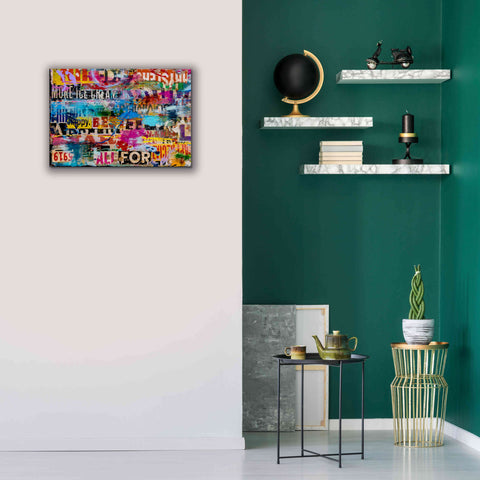 Image of 'Metromix Luv I' by Erin Ashley, Giclee Canvas Wall Art,26 x 18