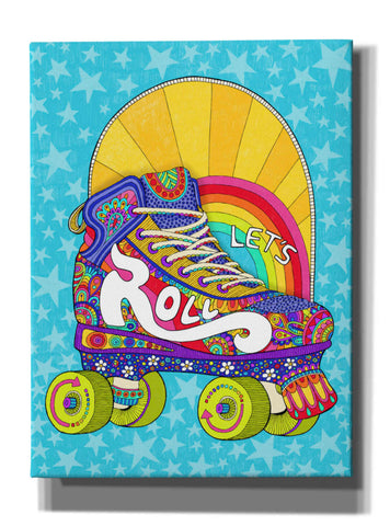 Image of 'Lets Roll' by Hello Angel, Giclee Canvas Wall Art