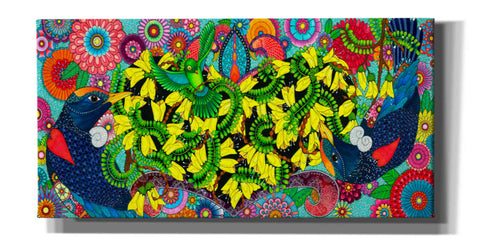 Image of 'Golden Heart' by Hello Angel, Giclee Canvas Wall Art