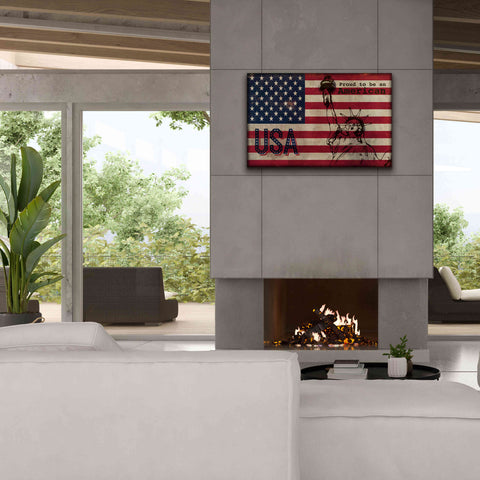 Image of '2 Proud to be an American' by Irena Orlov, Giclee Canvas Wall Art,40 x 26