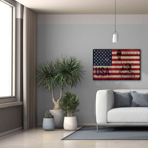 Image of '2 Proud to be an American' by Irena Orlov, Giclee Canvas Wall Art,40 x 26