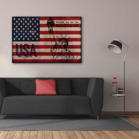 Image of '2 Proud to be an American' by Irena Orlov, Giclee Canvas Wall Art,60 x 40